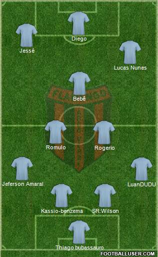 Flamengo EC de Arcoverde Formation 2014