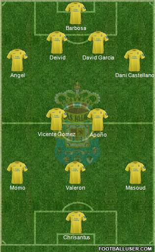 U.D. Las Palmas S.A.D. Formation 2014