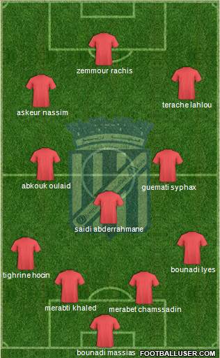 Olympique Mostakbel Arzew Formation 2014