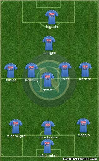 Napoli Formation 2014