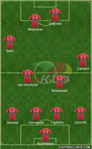KV Oostende Formation 2014