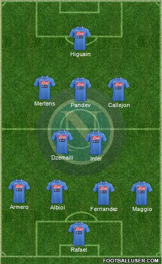 Napoli Formation 2014