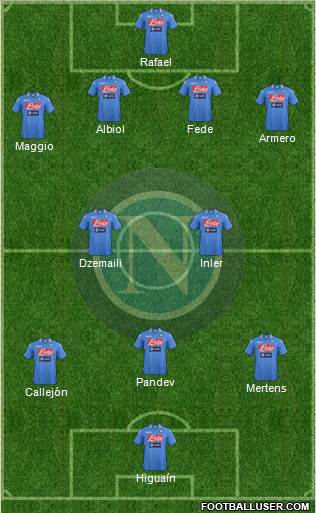 Napoli Formation 2014