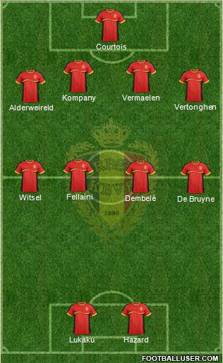 Belgium Formation 2014