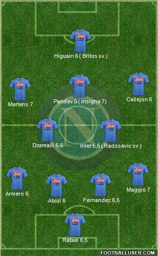 Napoli Formation 2014