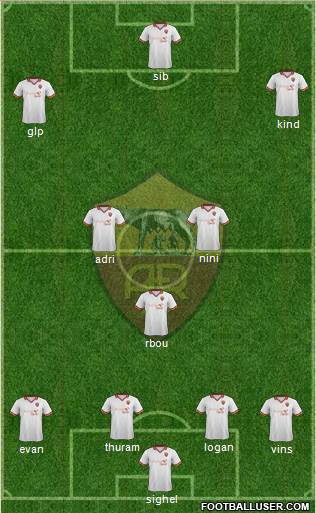 AS Roma Formation 2014