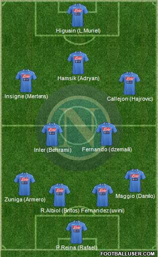 Napoli Formation 2014