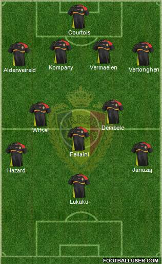 Belgium Formation 2014