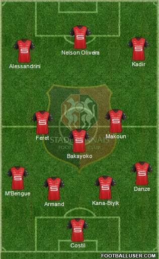 Stade Rennais Football Club Formation 2014