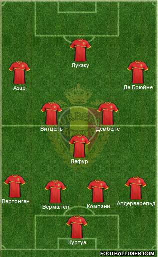 Belgium Formation 2014