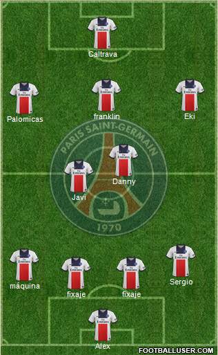 Paris Saint-Germain Formation 2014