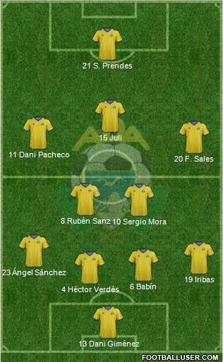 A.D. Alcorcón Formation 2014