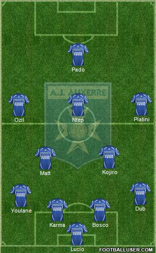 A.J. Auxerre Formation 2014
