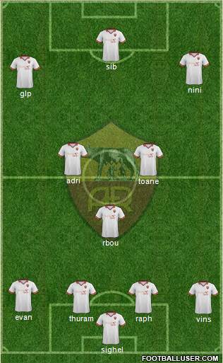 AS Roma Formation 2014