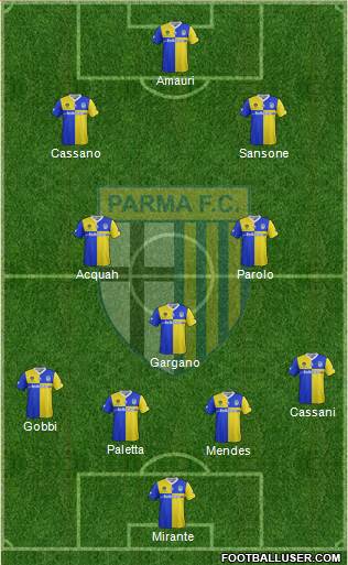 Parma Formation 2014