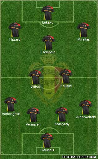 Belgium Formation 2014