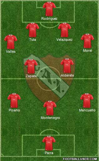 Independiente Formation 2014