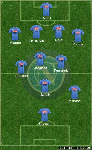 Napoli Formation 2014