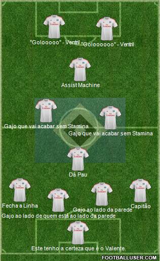 Hamburger SV Formation 2014