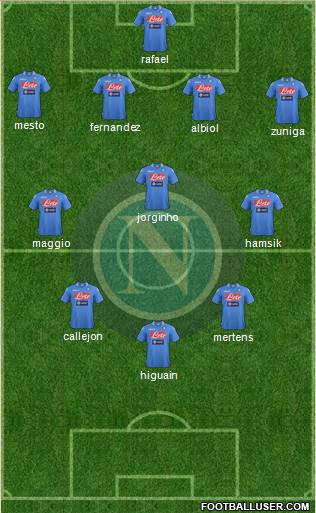 Napoli Formation 2014