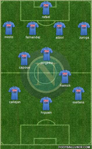 Napoli Formation 2014