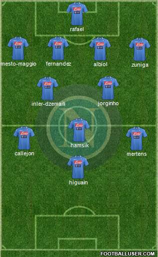 Napoli Formation 2014