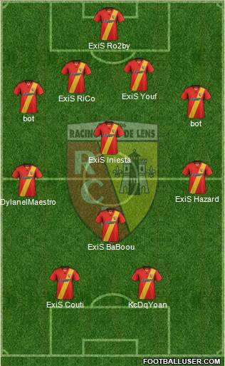 Racing Club de Lens Formation 2014