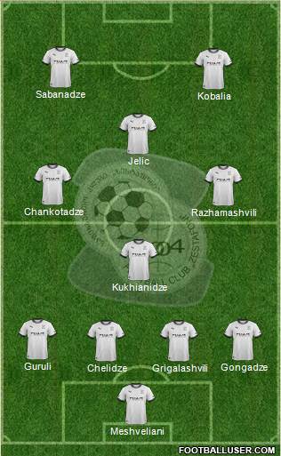 FC Zestafoni Formation 2014