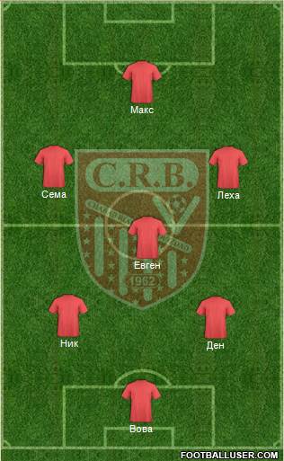 Chabab Riadhi Belouizdad Formation 2014