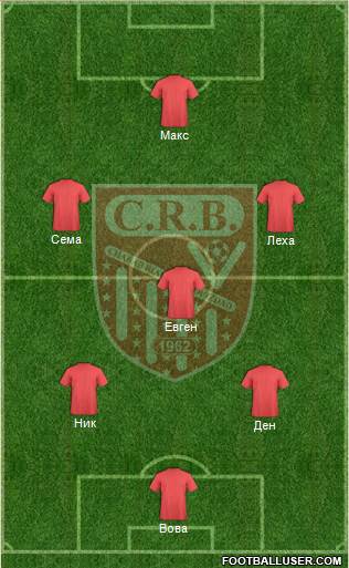 Chabab Riadhi Belouizdad football formation