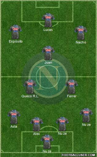 Napoli Formation 2014