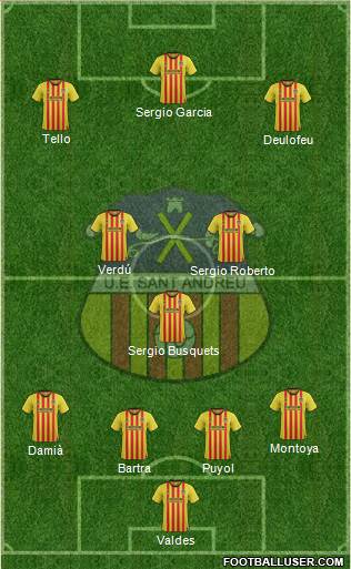 U.E. Sant Andreu Formation 2014