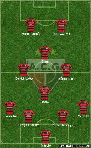 Atlético C Goianiense football formation