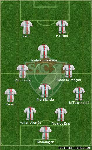 Salgueiro AC Formation 2014