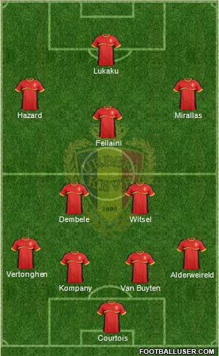 Belgium Formation 2014