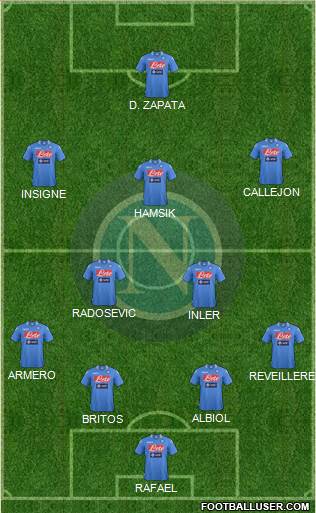 Napoli Formation 2014