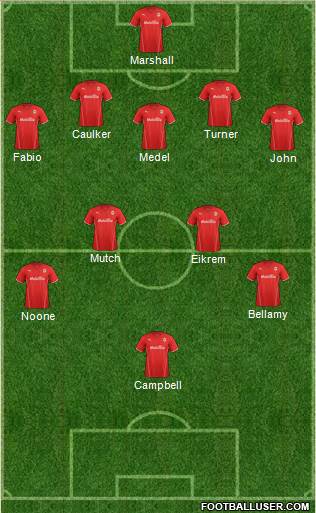 Cardiff City Formation 2014
