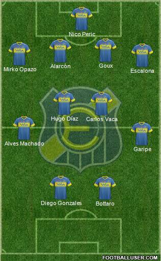 CD Everton de Viña del Mar S.A.D.P. Formation 2014