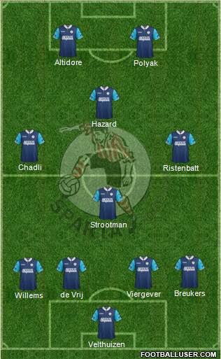 Sparta Rotterdam Formation 2014