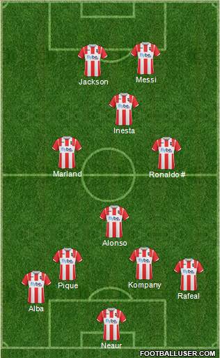 Exeter City football formation