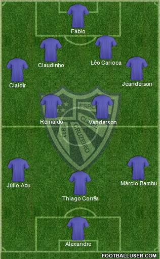 EC Cruzeiro Formation 2014