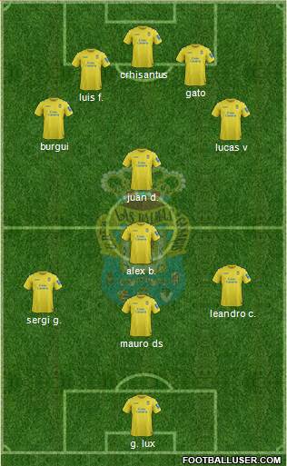 U.D. Las Palmas S.A.D. Formation 2014