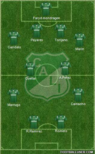 AC Deportivo Cali Formation 2014