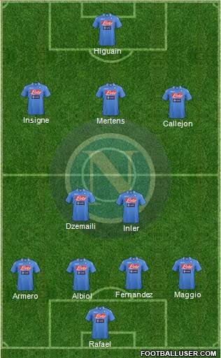 Napoli Formation 2014