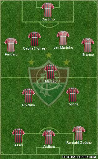 Fluminense FC Formation 2014