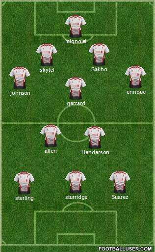 Liverpool Formation 2014