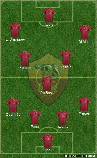 AS Roma Formation 2014