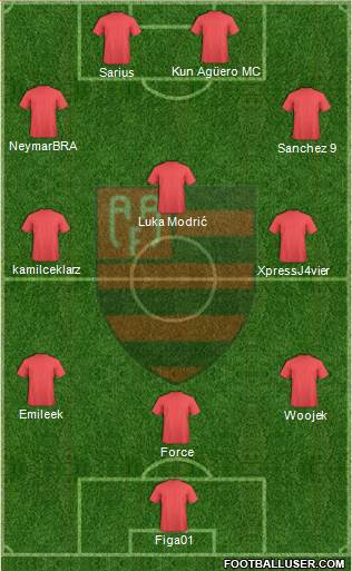 AA Flamengo Formation 2014