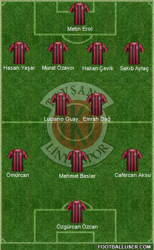 Tavsanli Linyitspor Formation 2014