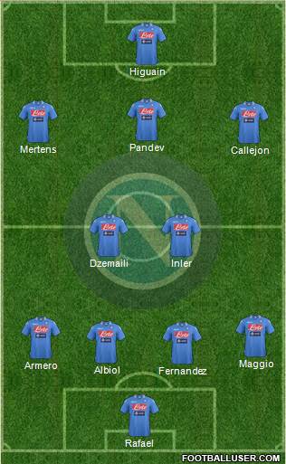 Napoli Formation 2014